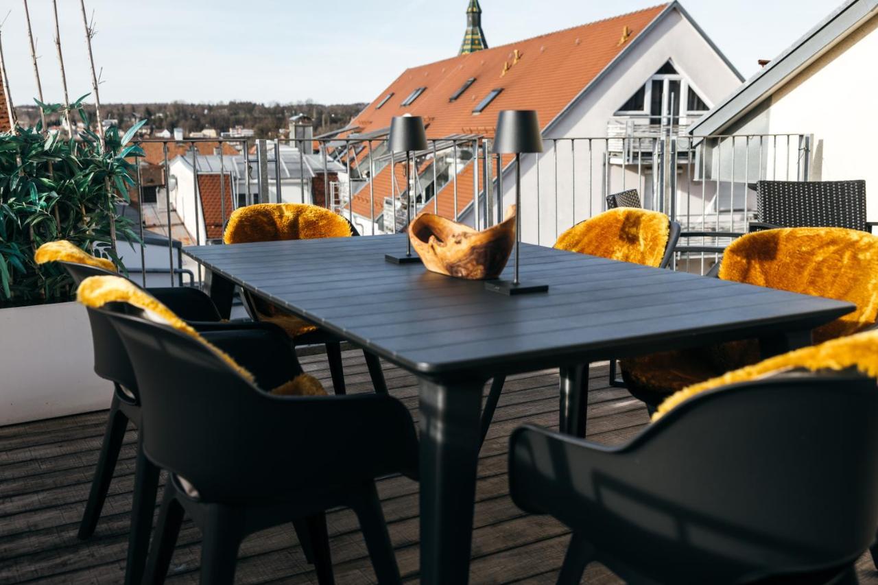 Heimatel - Luxury Penthouse Loft Apartman Ravensburg Kültér fotó